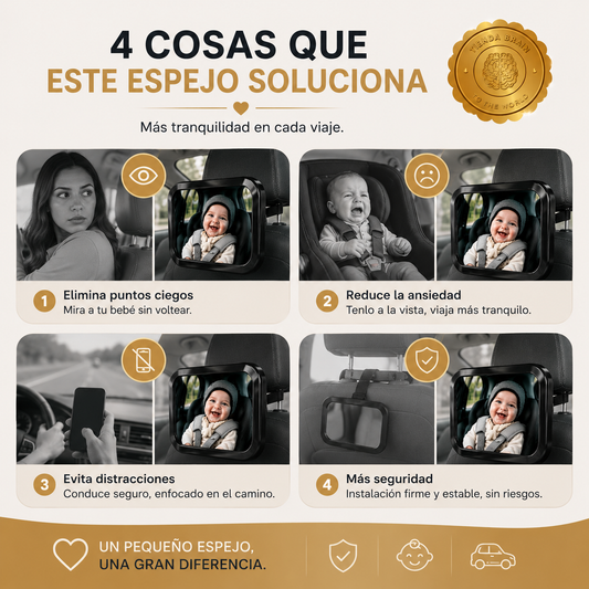 👶✨ BabyWatch™: Espejo de Seguridad y Vigilancia para Bebé 🍼🔍 ⭐⭐⭐⭐⭐