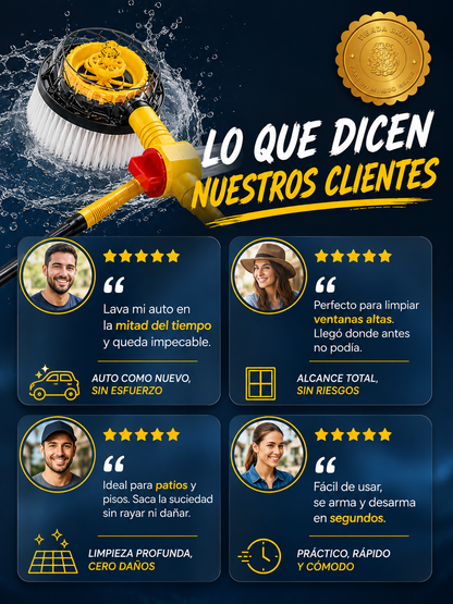 🧹✨ Clean360™: Cepillo Lavador de Casa y Auto 360 🌟🚗 ⭐⭐⭐⭐⭐