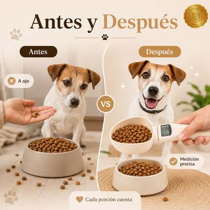 DigiBite™ 🐶⚖️🍽️Pesa De Alimentos Mascotas Cuchara⭐⭐⭐⭐⭐