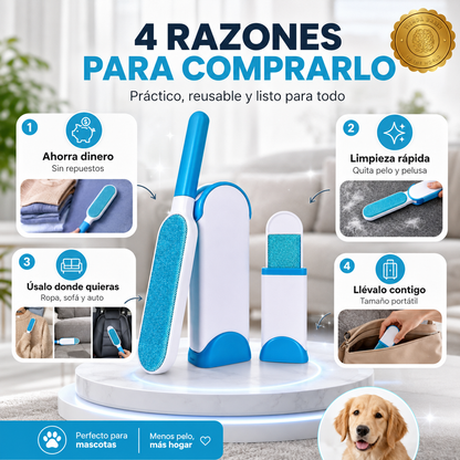 BrushBuddy™ 🐾Cepillo Quita Pelos Para Perros Mascota⭐⭐⭐⭐⭐