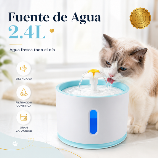 DrinkCircle™ 🔄🐶🐱Fuente de Agua Electrica Redonda⭐⭐⭐⭐⭐
