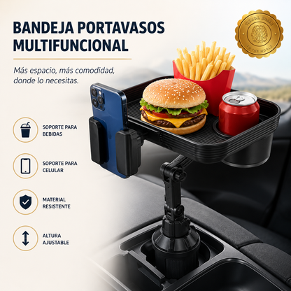 🚗✨ CarTray™: Bandeja para Vehículos 🍔🛣️ ⭐⭐⭐⭐⭐