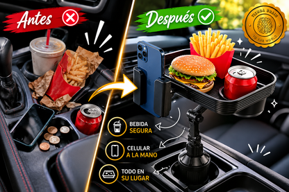 🚗✨ CarTray™: Bandeja para Vehículos 🍔🛣️ ⭐⭐⭐⭐⭐