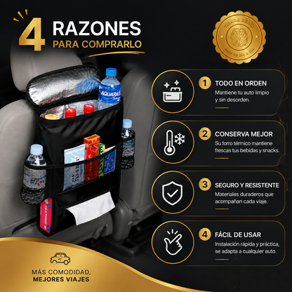 ThermoBox™ 🧊🚙✅ ORGANIZADOR TERMICO PARA AUTO ⭐⭐⭐⭐⭐