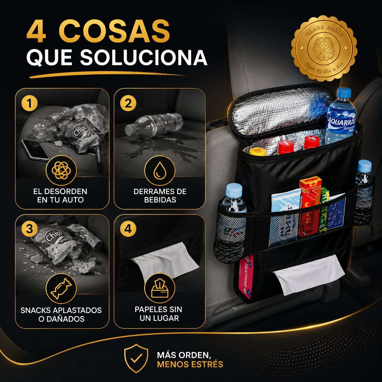 ThermoBox™ 🧊🚙✅ ORGANIZADOR TERMICO PARA AUTO ⭐⭐⭐⭐⭐