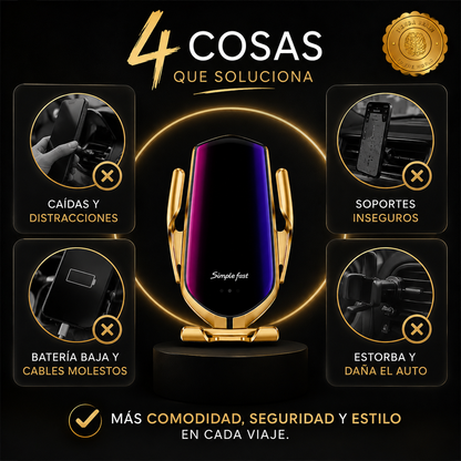 AirDock™ 🌬️🔋Soporte con Cargador Inalambrico ⭐⭐⭐⭐⭐