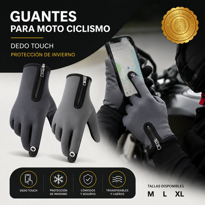 GloveShield™ 🧤🛡️Guantes Moto Ciclismo Protección Frio ⭐⭐⭐⭐⭐