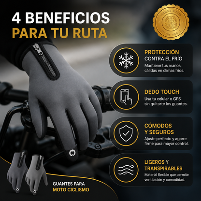 GloveShield™ 🧤🛡️Guantes Moto Ciclismo Protección Frio ⭐⭐⭐⭐⭐