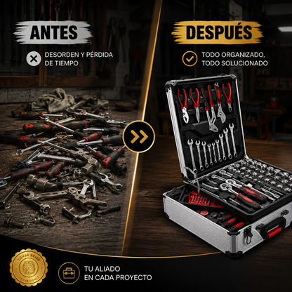 ToolMaster™ 🧰🔧💪Caja herramientas 187 piezas maletin⭐⭐⭐⭐⭐