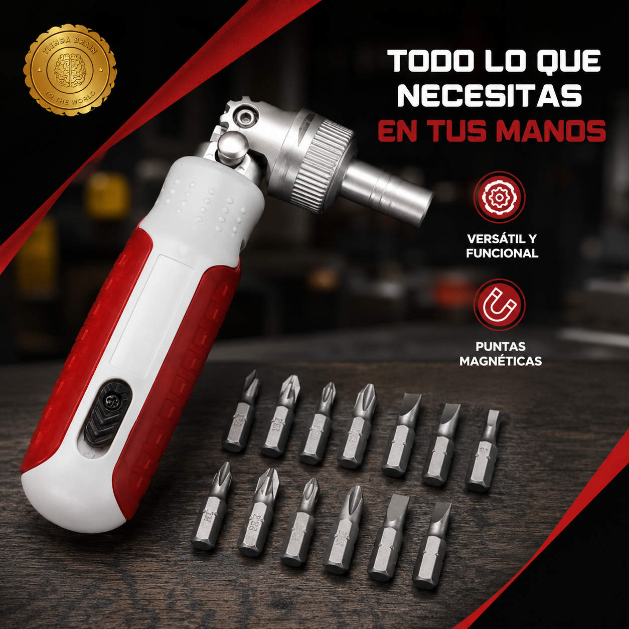GripFix™ 🛠️🧲🔩DESTORNILLADOR MAGNÉTICO⭐⭐⭐⭐⭐