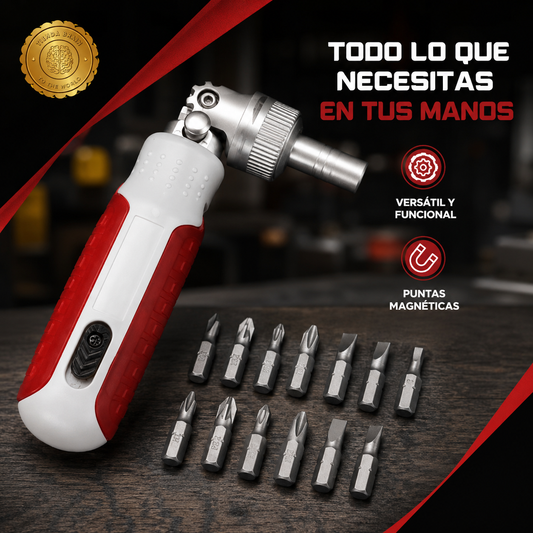 GripFix™ 🛠️🧲🔩DESTORNILLADOR MAGNÉTICO⭐⭐⭐⭐⭐