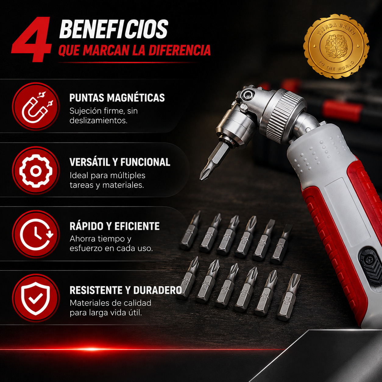 GripFix™ 🛠️🧲🔩DESTORNILLADOR MAGNÉTICO⭐⭐⭐⭐⭐