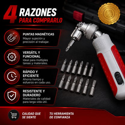 GripFix™ 🛠️🧲🔩DESTORNILLADOR MAGNÉTICO⭐⭐⭐⭐⭐