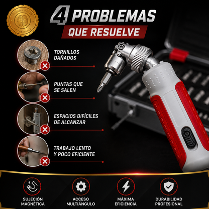 GripFix™ 🛠️🧲🔩DESTORNILLADOR MAGNÉTICO⭐⭐⭐⭐⭐
