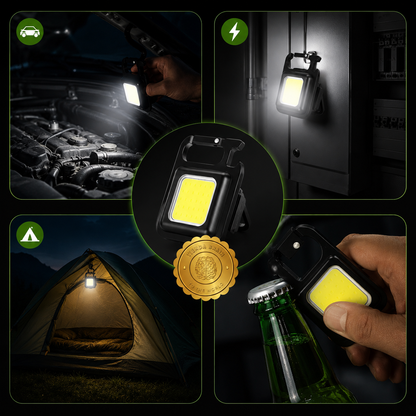 MultiTorch™ 🔦🔋🍻Linterna Led Recargable Destapador Ganch⭐⭐⭐⭐⭐