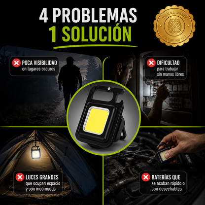 MultiTorch™ 🔦🔋🍻Linterna Led Recargable Destapador Ganch⭐⭐⭐⭐⭐
