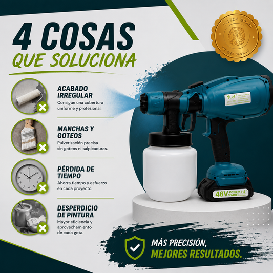 🎨⚡ PaintPro™: Compresor Inalámbrico para Pintar 48V 🖌️🔋⭐⭐⭐⭐⭐
