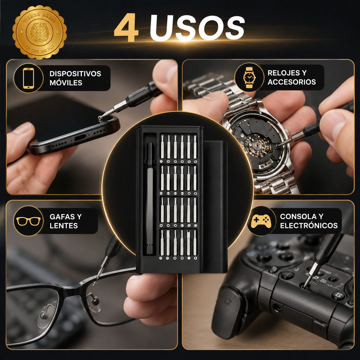 FixPro24™ 🔩⚙️Destornillador 24 en 1 ⭐⭐⭐⭐⭐