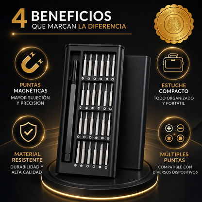 FixPro24™ 🔩⚙️Destornillador 24 en 1 ⭐⭐⭐⭐⭐