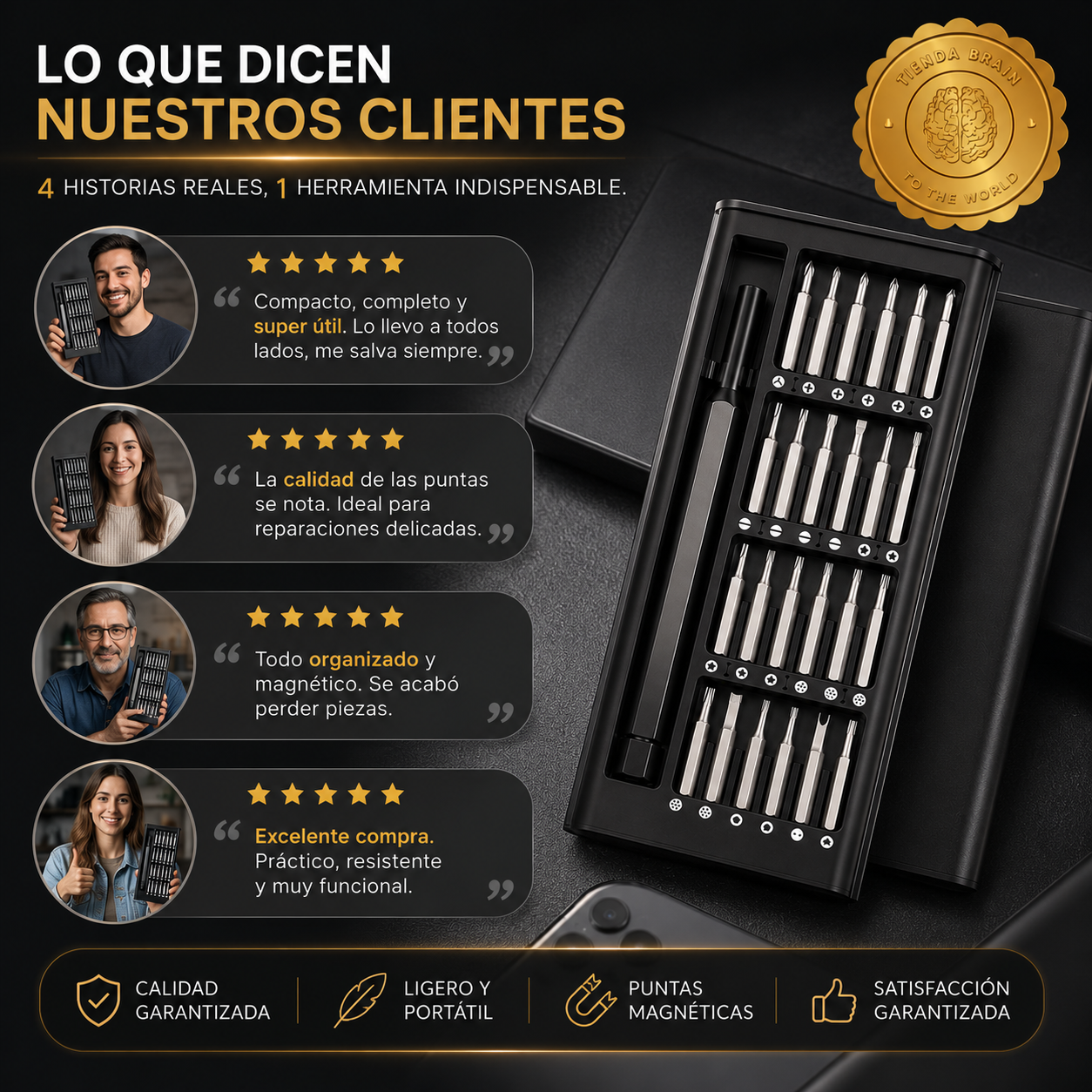 FixPro24™ 🔩⚙️Destornillador 24 en 1 ⭐⭐⭐⭐⭐