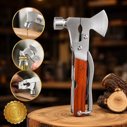 SurvivorTool™ 🔧🌲Hacha multifunción 9 en 1 ⭐⭐⭐⭐⭐
