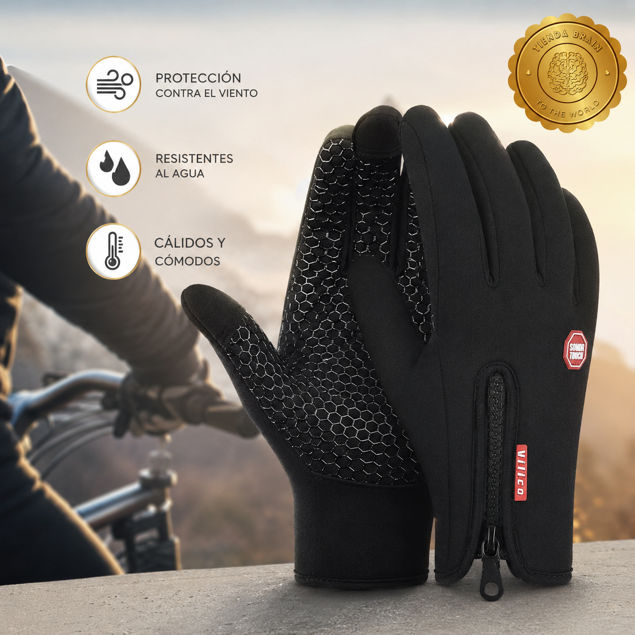 FrostShield™ 🛡️☃️M - Guantes impermeables invierno⭐⭐⭐⭐⭐