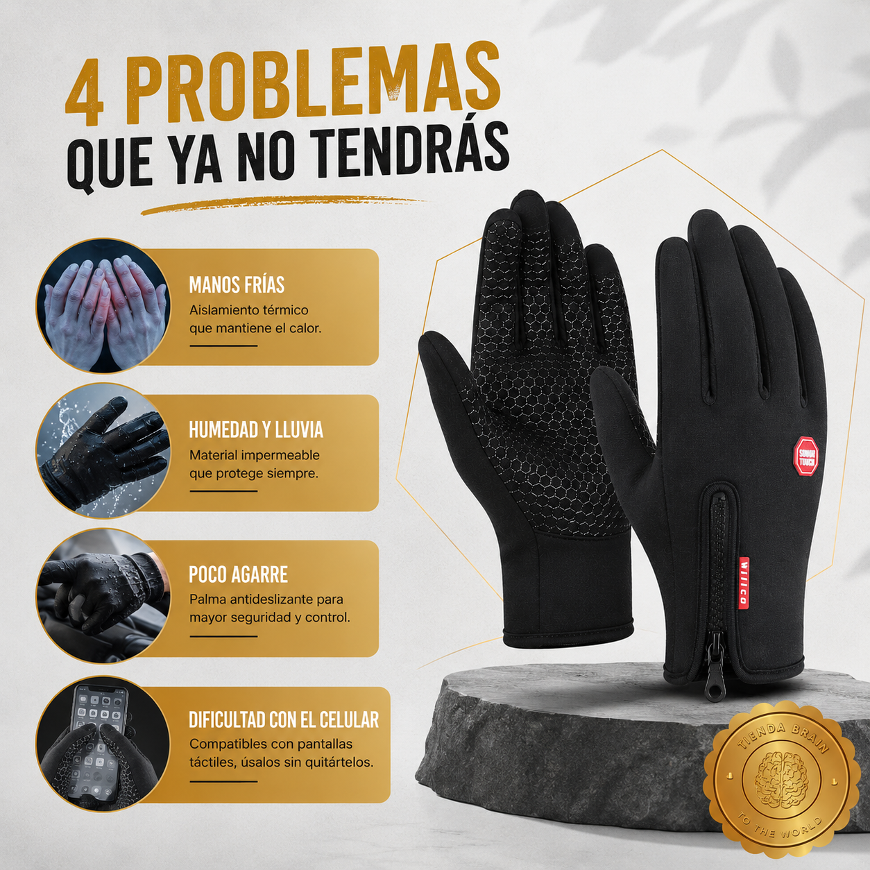 FrostShield™ 🛡️☃️M - Guantes impermeables invierno⭐⭐⭐⭐⭐
