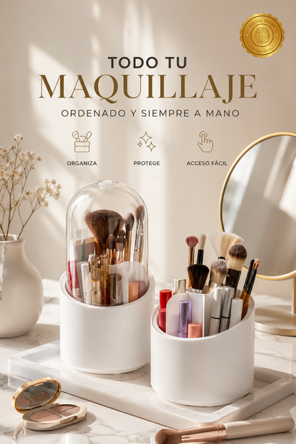 BeautyTurn™ 💋🌀Organizador brochas de maquillaje 360⭐⭐⭐⭐⭐