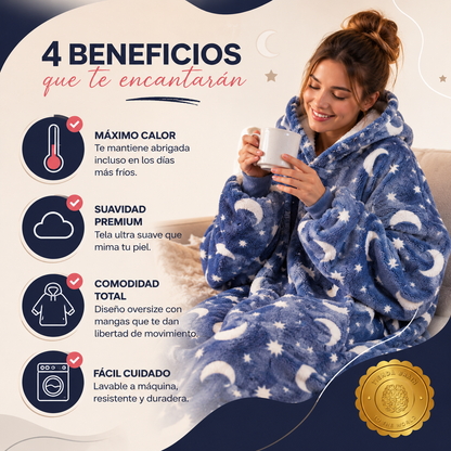 PolarLuna™ ❄️🌕💫Polerón Polar - Luna Brillante⭐⭐⭐⭐⭐