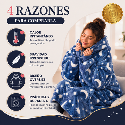 PolarLuna™ ❄️🌕💫Polerón Polar - Luna Brillante⭐⭐⭐⭐⭐