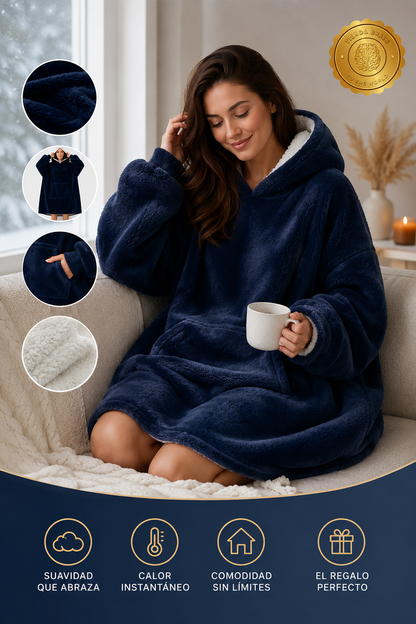 Peluchón Style™ 🌨️🧸🧥Poleron sherpa con chiporro⭐⭐⭐⭐⭐