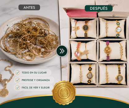 LuxeBelleza™💐⌚️📿Set Reloj De Lujo Dama +Pulsera⭐⭐⭐⭐⭐
