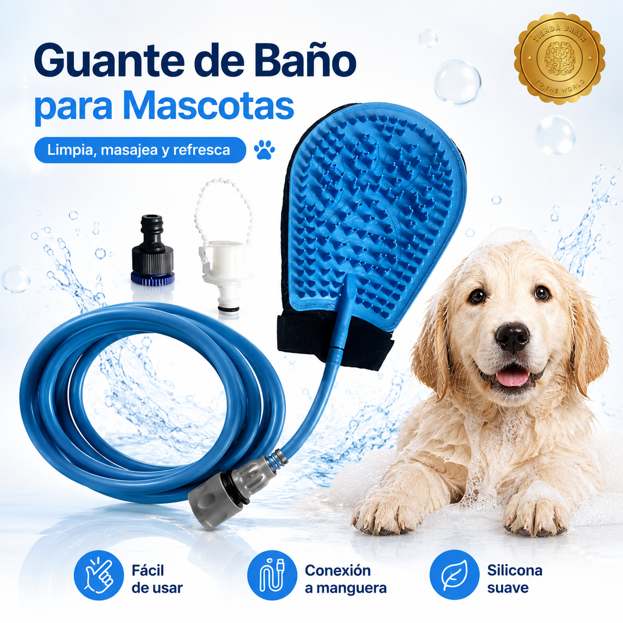 PetWash Pro™🐶✨🚿Manguera de Ducha para Mascotas⭐⭐⭐⭐⭐