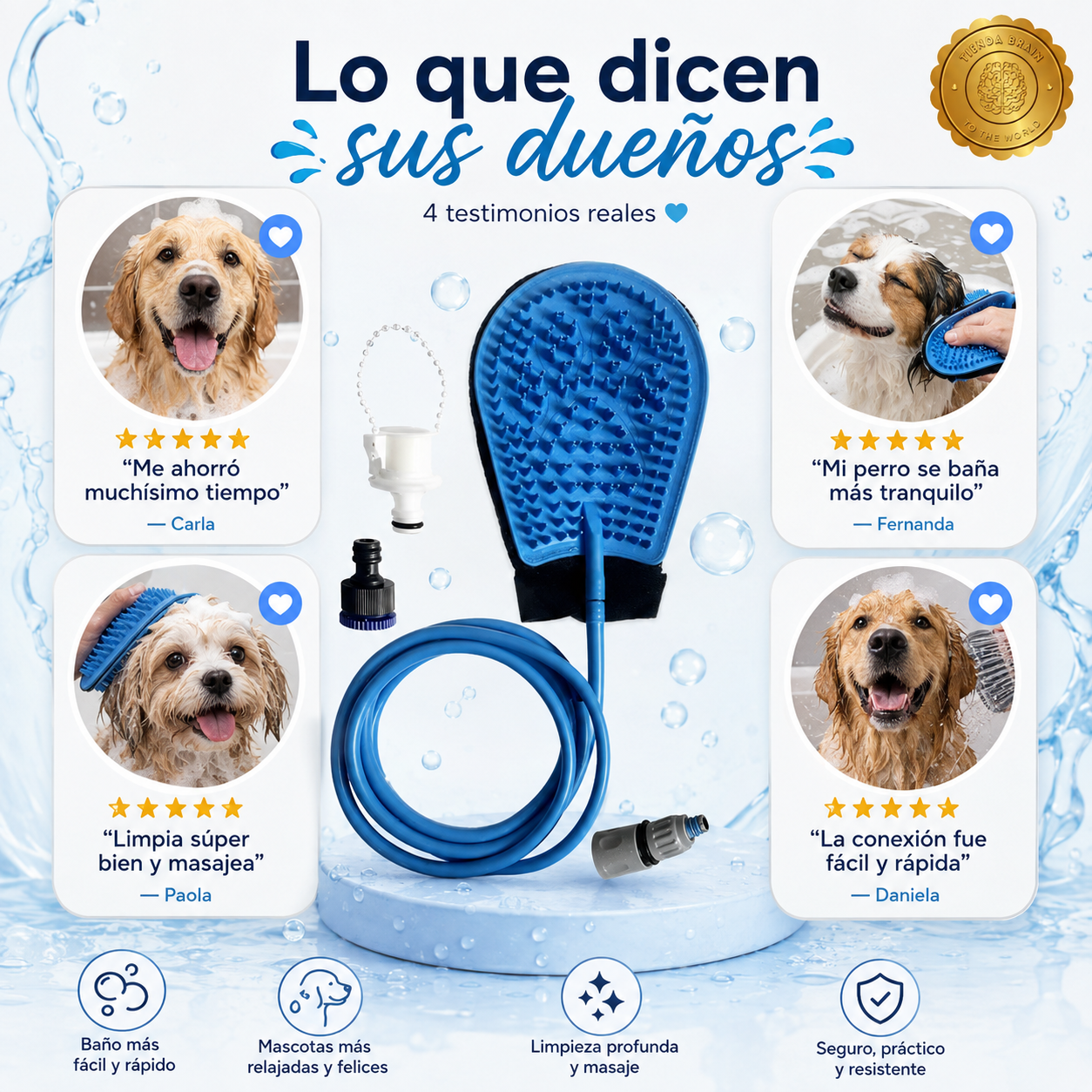 PetWash Pro™🐶✨🚿Manguera de Ducha para Mascotas⭐⭐⭐⭐⭐