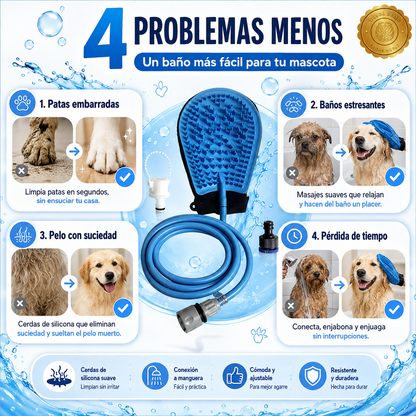 PetWash Pro™🐶✨🚿Manguera de Ducha para Mascotas⭐⭐⭐⭐⭐