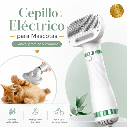 🐾💨 PetGroom™: Pack Mascota Cepillo + Secador ✨🛁⭐⭐⭐⭐⭐