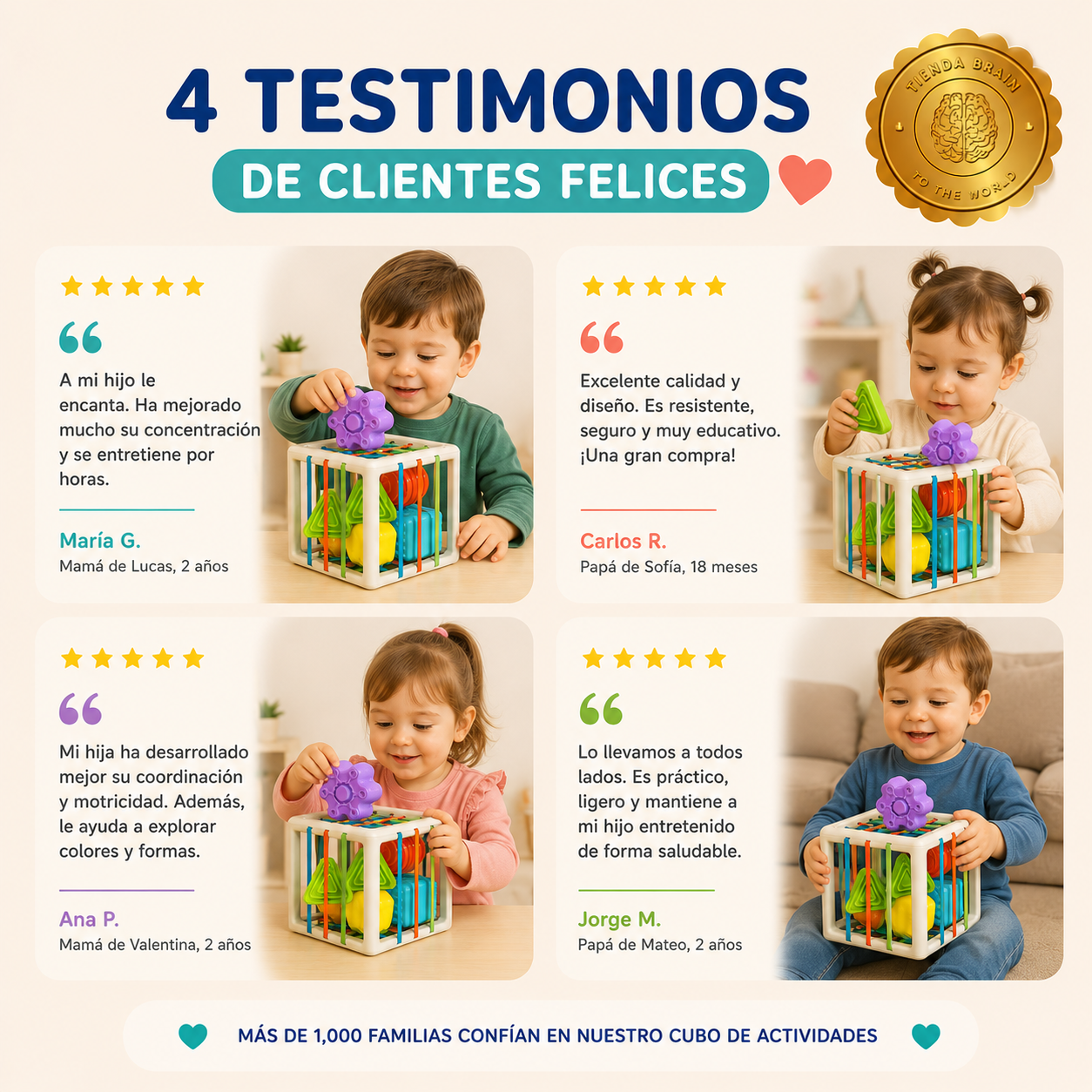 CubiMont™ 🌱📦CUBO SENSORIAL CON FIGURAS GEOMETRICAS M⭐⭐⭐⭐⭐