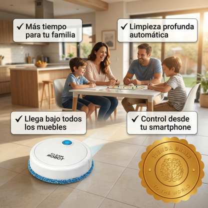 MopBot™ 🤖🧼🔋Robot Limpiador Con Mopa Recargable R⭐⭐⭐⭐⭐