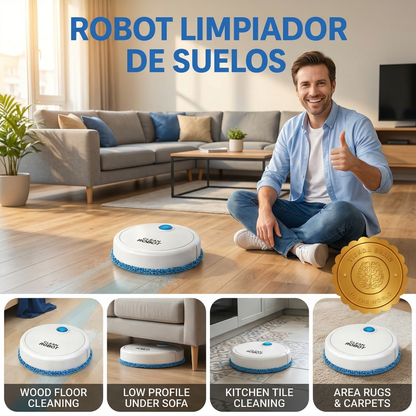 MopBot™ 🤖🧼🔋Robot Limpiador Con Mopa Recargable R⭐⭐⭐⭐⭐