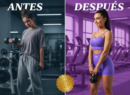 AthleticaGlow™ ✨🏋️‍♀️Conjunto Deportivo Mujer Gimnasio ⭐⭐⭐⭐⭐