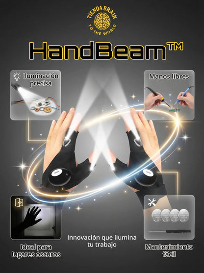 HandBeam™ ✋🔆⚙️Par de Guates con luz Led ⭐⭐⭐⭐⭐