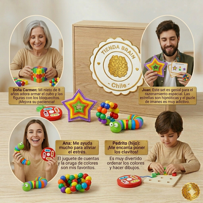 SmartMont™ 📚🌱KIT SENSORIAL DIDACTICO MONTESSORI ⭐⭐⭐⭐⭐