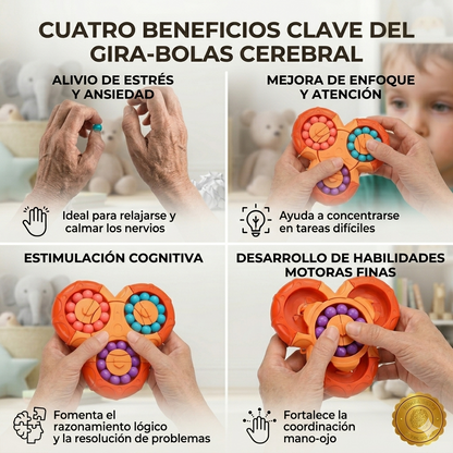FocusCube™ 🎯✨Juguete Sensorial Fidget Cube Spinner ⭐⭐⭐⭐⭐