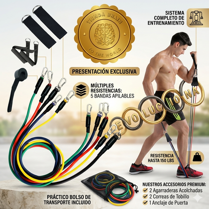 CoreXpert™ 🔗🔥SET DE BANDAS EN SUSPENCION TRX ⭐⭐⭐⭐⭐