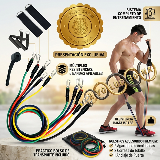 CoreXpert™ 🔗🔥SET DE BANDAS EN SUSPENCION TRX ⭐⭐⭐⭐⭐