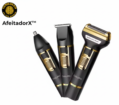 AfeitadorX™ 🧔🪒MAQUINA PROFESIONAL DE AFEITAR 3 EN 1 ⭐⭐⭐⭐⭐