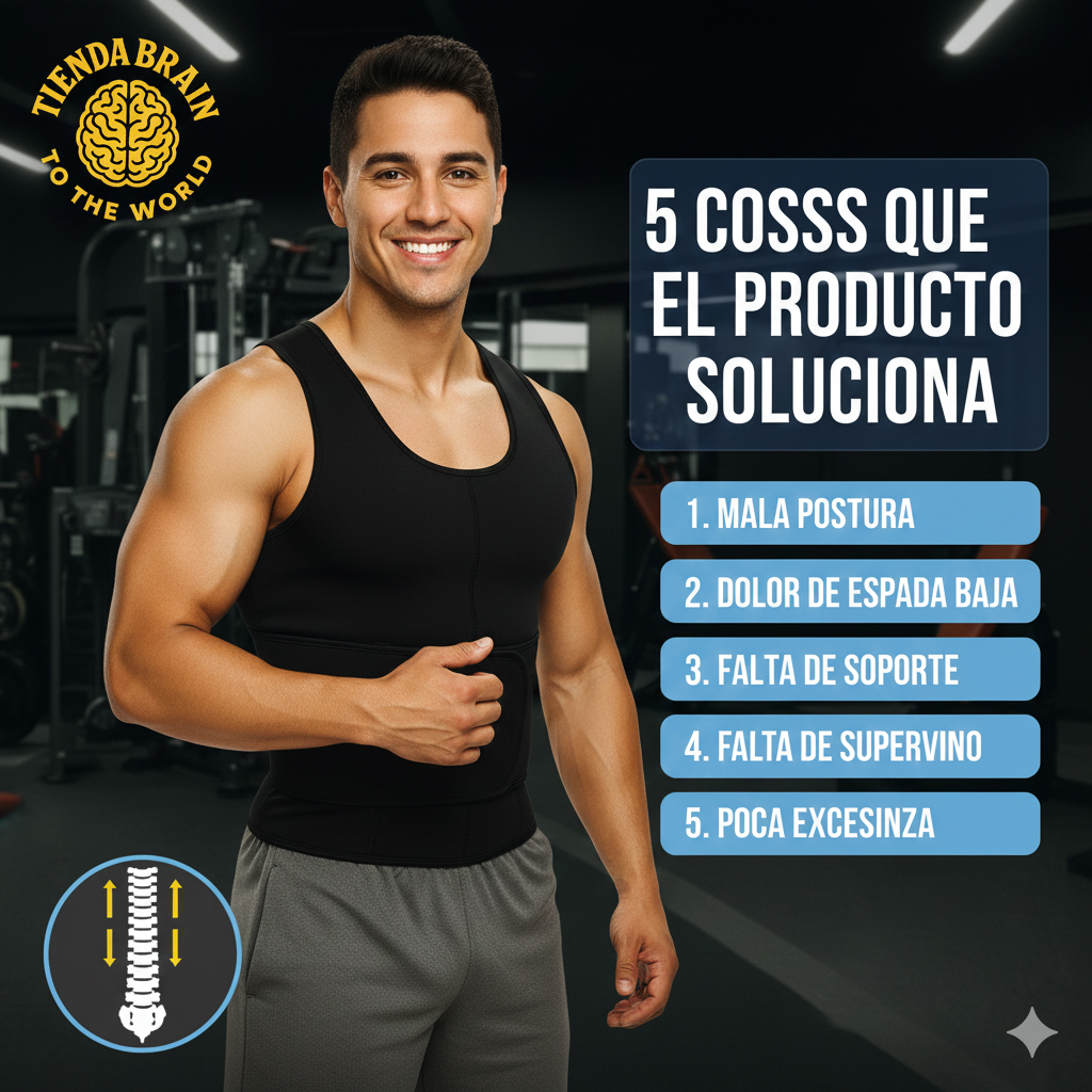 PowerFit™ 💪🔥👕FAJA PARA HOMBRE COMPRESION REDUCTORA ⭐⭐⭐⭐⭐