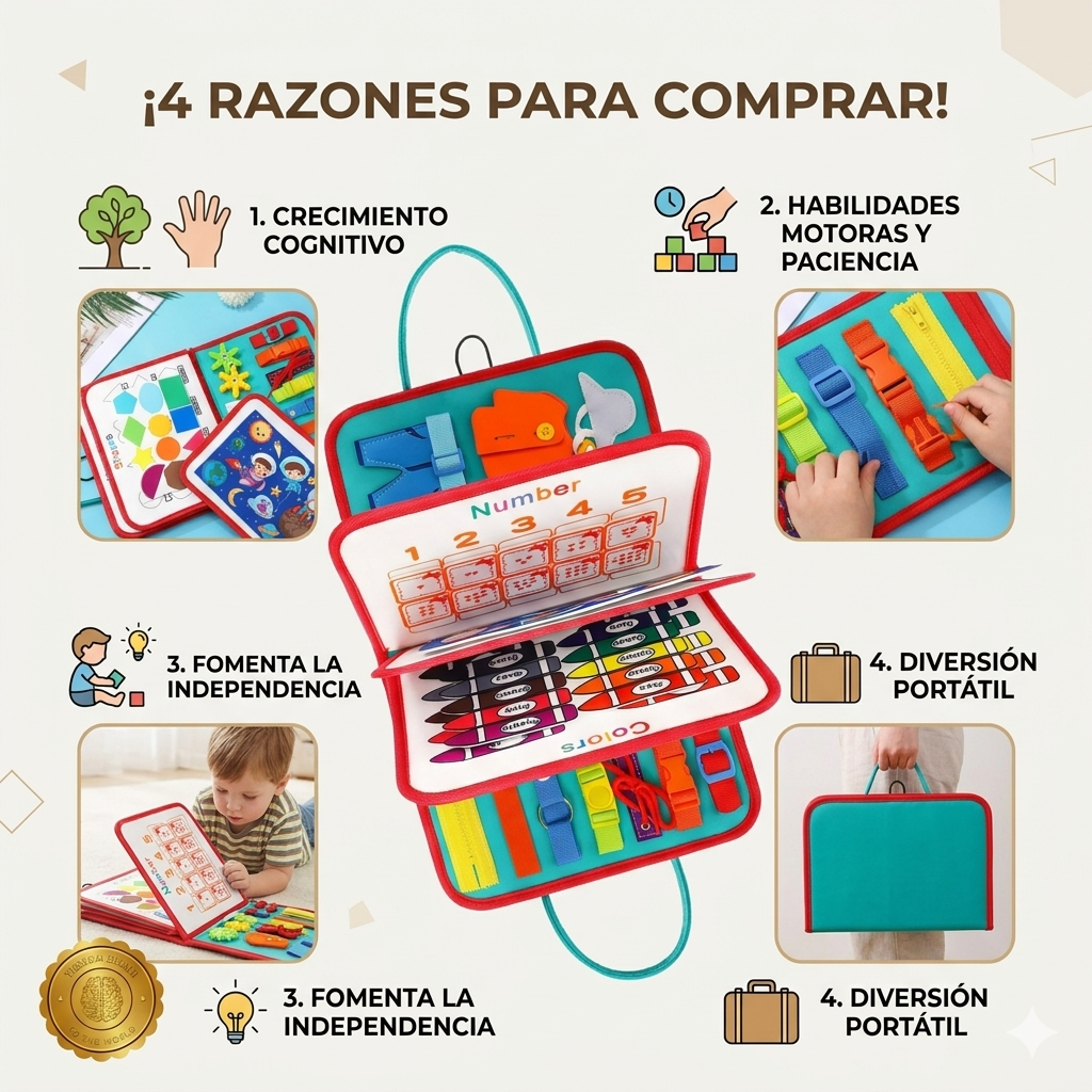 MontiJourney™ ✨🌿MALETA DE JUGUETE SENSORIAL MONTESSORI ⭐⭐⭐⭐⭐