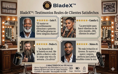 BladeX™ ⚡🪒MAQUINA DE AFEITAR ELECTRICA RAZURADORA ⭐⭐⭐⭐⭐