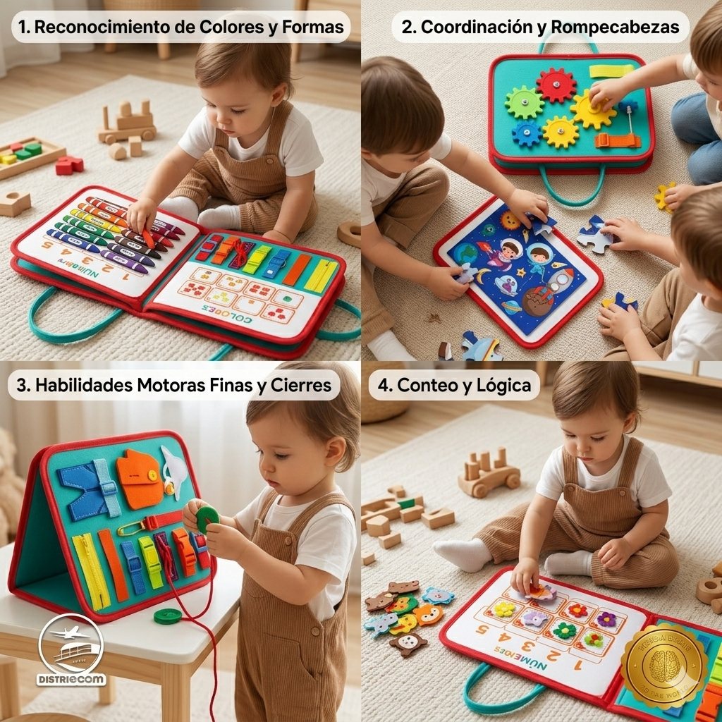 MontiJourney™ ✨🌿MALETA DE JUGUETE SENSORIAL MONTESSORI ⭐⭐⭐⭐⭐